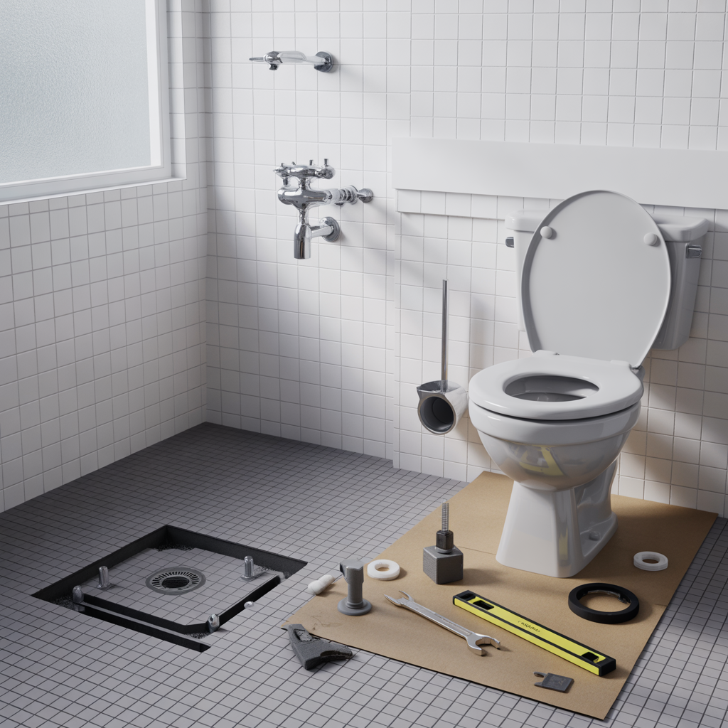 byta toalettstol steg for steg och vanliga fallgropar