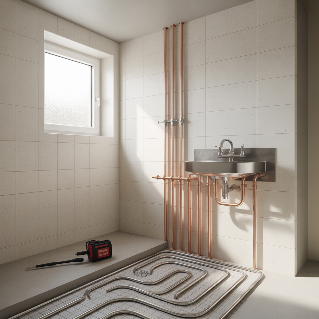 rordragning i badrum vid renovering checklista steg for steg