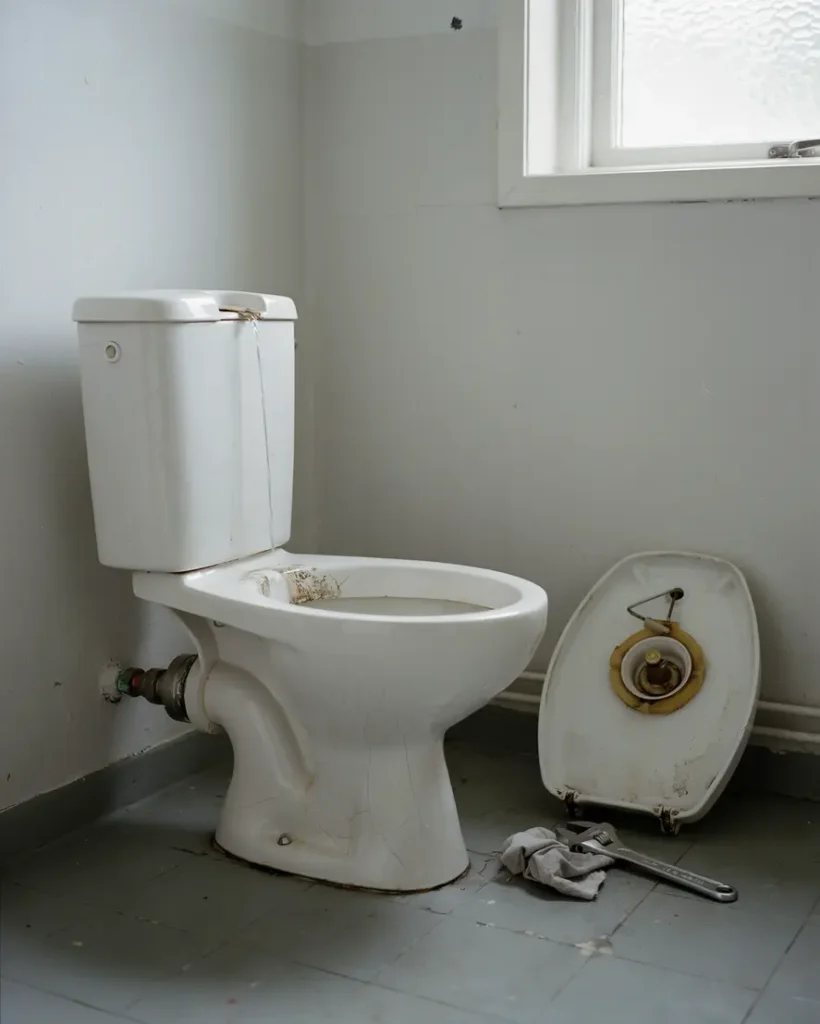 l ckande toalett s fels ker du cistern flott r och packningar innan det blir dyrt